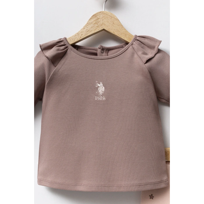 U.S.POLO KIZ BEBEK 2Lİ TAKIM - VİZON