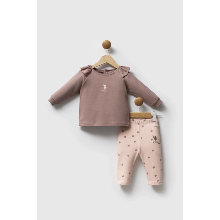 U.S.POLO KIZ BEBEK 2Lİ TAKIM - VİZON