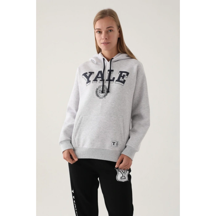 YALE KADIN TEK ÜST - KAR MELANJ