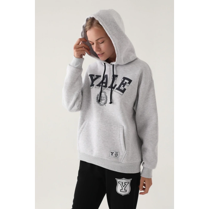 YALE KADIN TEK ÜST - KAR MELANJ