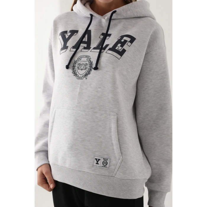 YALE KADIN TEK ÜST - KAR MELANJ