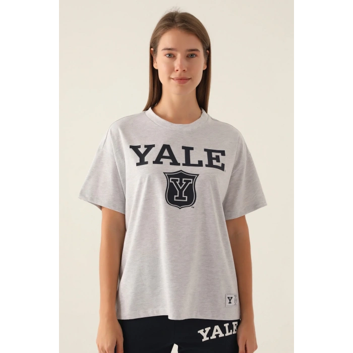 YALE KADIN TEK ÜST - KAR MELANJ