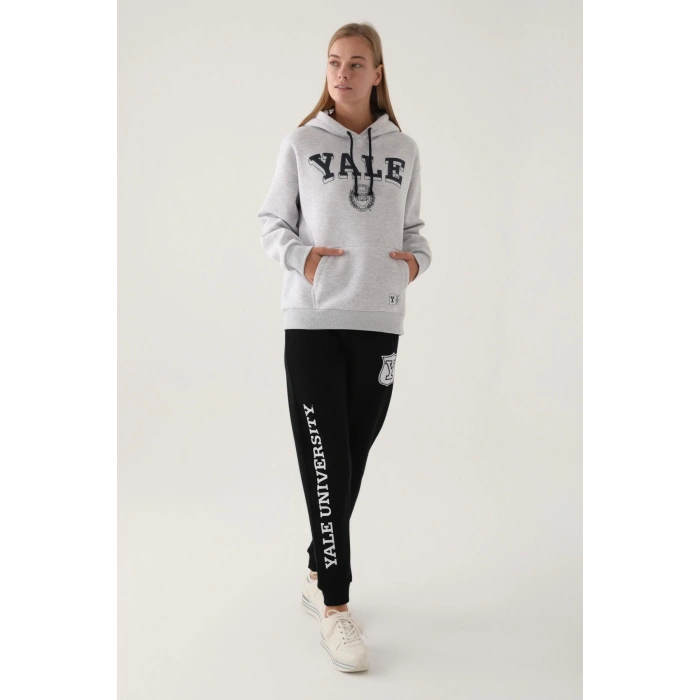 YALE KADIN TEK ÜST - KAR MELANJ