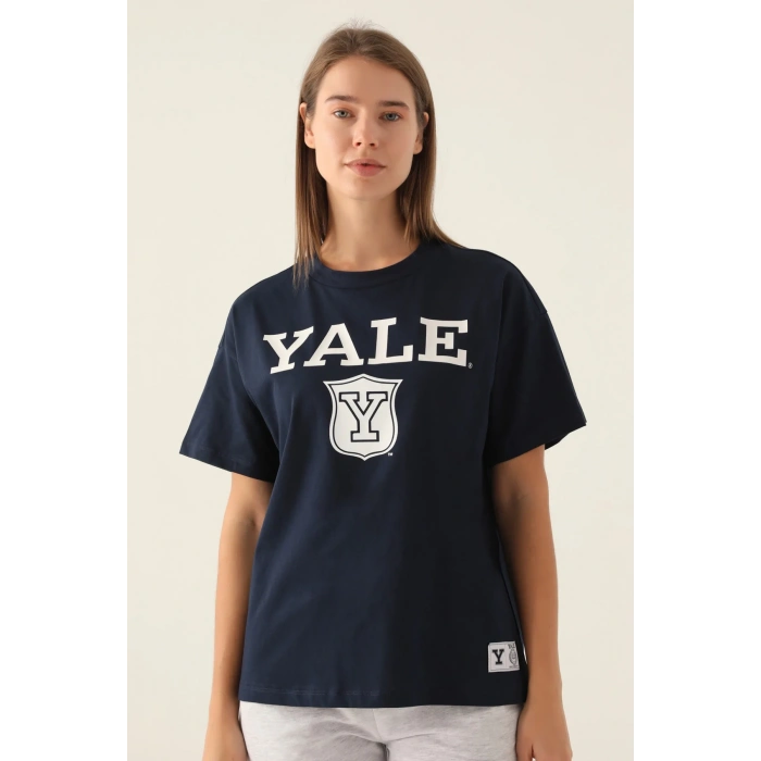 YALE KADIN TEK ÜST - LACİVERT