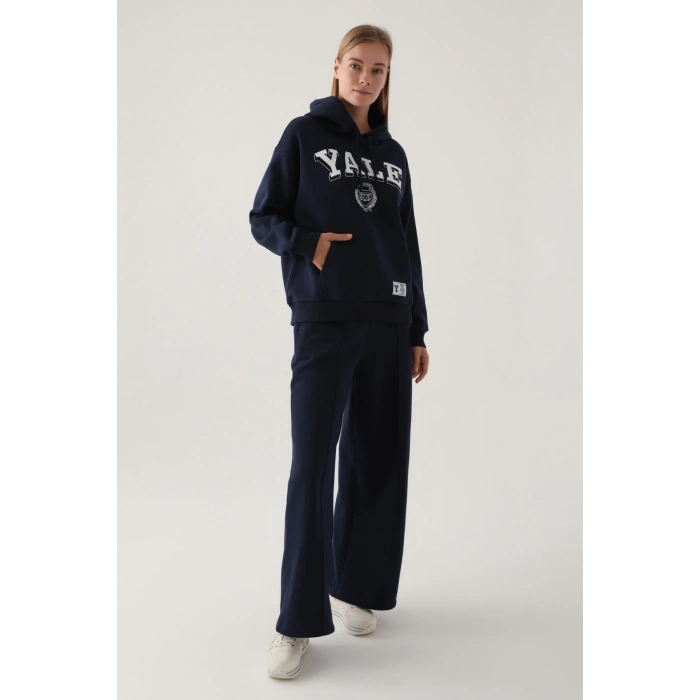 YALE KADIN TEK ÜST - LACİVERT