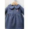 U.S.POLO ASSN KIZ BEBEK ELBİSE - MAVİ