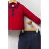 U.S.POLO ASSN ERKEK BEBEK 2 Lİ TAKIM - KIRMIZI
