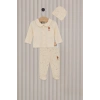 US POLO KIZ BEBEK PATİKLİ 3LU TAKIM - BEYAZ