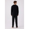 ARNETTA ERKEK PİJAMA TAKIMI - SİYAH