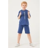 ERKEK ÇOCUK BERMUDA TAKIM - GECE MAVİSİ