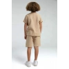 ERKEK ÇOCUK BERMUDA TAKIM - BEJ