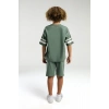 ERKEK ÇOCUK BERMUDA TAKIM - KOYU YEŞİL