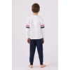 ERKEK GARSON İKİLİ TAKIM - BEYAZ