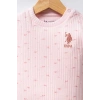 U.S.POLO ASSN. KIZ BEBEK 2Lİ TAKIM - PUDRA