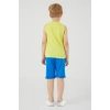 ERKEK ÇOCUK BERMUDA TAKIM - LİMON