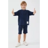 ERKEK ÇOCUK BERMUDA TAKIM - LACİVERT