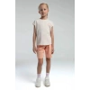 KIZ ÇOCUK BERMUDA TAKIM - AÇIK BEJ