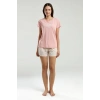 ARNETTA KADIN ŞORT TAKIM - RETRO PEMBE