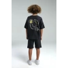 ERKEK ÇOCUK BERMUDA TAKIM - ANTRASİT
