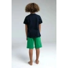 ERKEK ÇOCUK BERMUDA TAKIM - LACİVERT