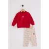 U.S.POLO ASSN KIZ BEBEK 2Lİ TAKIM - KIRMIZI
