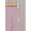 US POLO KIZ BEBEK UZUN KOL 2LI TAKIM - RETRO PEMBE