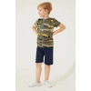 ERKEK ÇOCUK BERMUDA TAKIM - AVCI YEŞİLİ