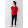 ERKEK ÇOCUK İKİLİ TAKIM - KIRMIZI