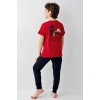 ERKEK ÇOCUK İKİLİ TAKIM - KIRMIZI