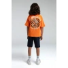 ERKEK ÇOCUK BERMUDA TAKIM - TURUNCU