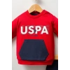 U.S.POLO ASSN ERKEK BEBEK 2Lİ TAKIM - KIRMIZI