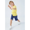 ERKEK ÇOCUK BERMUDA TAKIM - LİMONİ