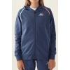 KAPPA KIZ ÇOCUK FULLZIP SWEATSHIRT - GECE MAVİSİ