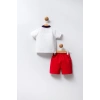 U.S POLO ASSN ERKEK BEBEK 2Lİ TAKIM - BEYAZ/KIRMIZI
