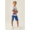 ERKEK ÇOCUK BERMUDA TAKIM - BEYAZ