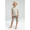 ARNETTA ANNE/KIZ KAPRİ TAKIM - BEJ