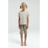ARNETTA ANNE/KIZ KAPRİ TAKIM - BEJ