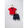U.S POLO ASSN ERKEK BEBEK 2Lİ TAKIM - KIRMIZI