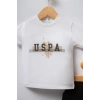 U.S POLO ASSN ERKEK BEBEK 2Lİ TAKIM - BEYAZ/BEJ
