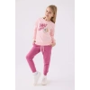 KIZ ÇOCUK EŞOFMAN TAKIM - Açık Pembe