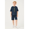 ERKEK ÇOCUK BERMUDA TAKIM - NAVY