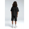 ERKEK ÇOCUK BERMUDA TAKIM - ANTRASİT
