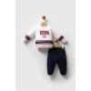 U.S.POLO ASSN ERKEK BEBEK 2Lİ TAKIM - Beyaz