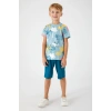 ERKEK ÇOCUK BERMUDA TAKIM - CAM GÖBEĞİ