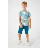 ERKEK ÇOCUK BERMUDA TAKIM - CAM GÖBEĞİ
