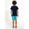 ERKEK ÇOCUK BERMUDA TAKIM - LACİVERT