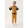 ERKEK ÇOCUK EŞOFMAN TAKIM - KOYU HARDAL