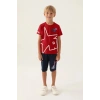 ERKEK ÇOCUK KAPRİ TAKIM - KIRMIZI