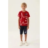 ERKEK ÇOCUK KAPRİ TAKIM - KIRMIZI