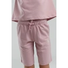 KIZ ÇOCUK BERMUDA TAKIM - SOFT PEMBE